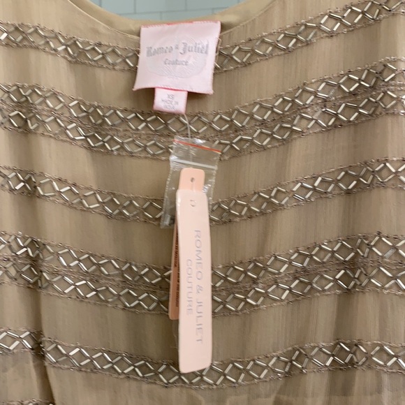 NWT Romeo & Juliet Couture Dress (has a few minor flaws as pictured) - Picture 3 of 8